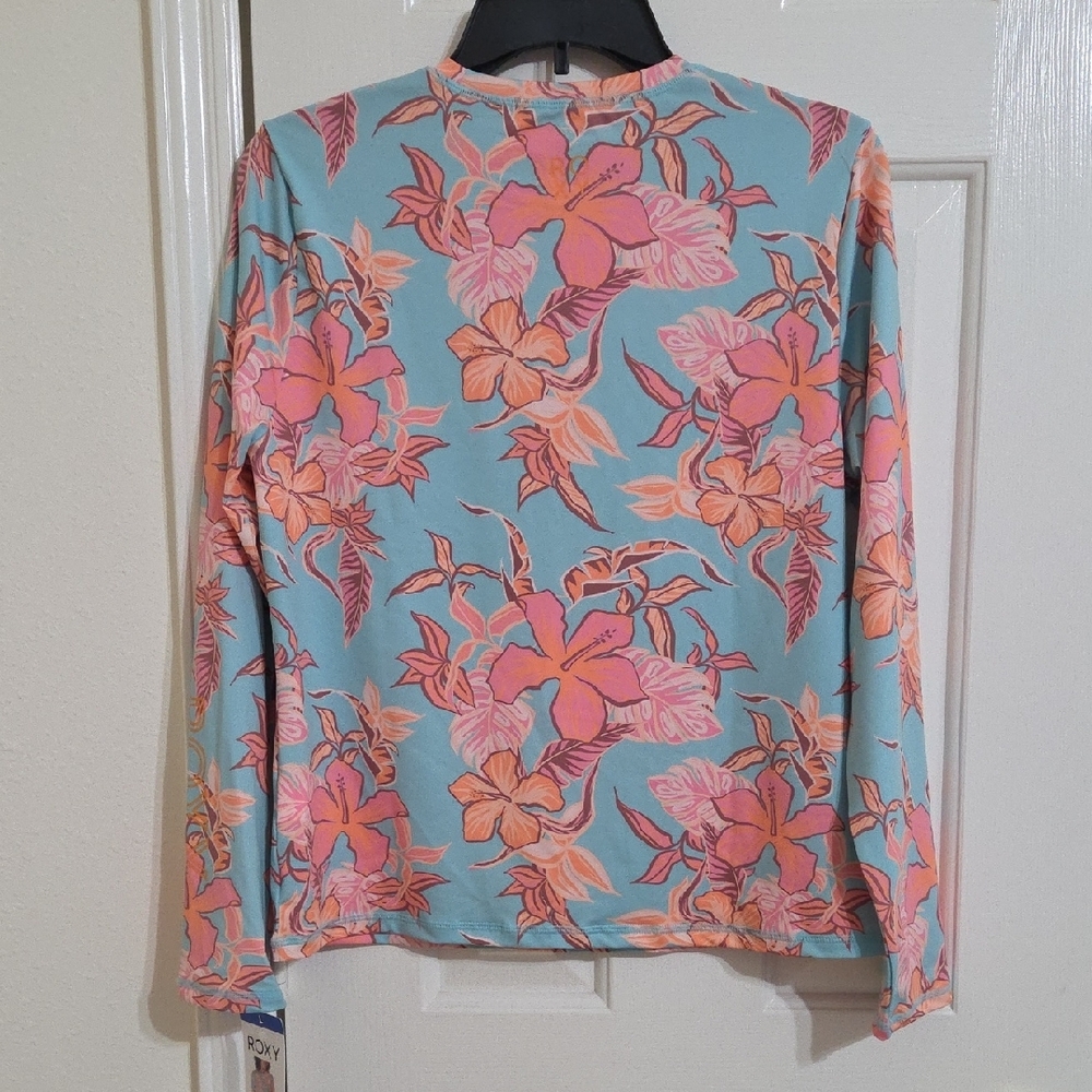 Roxy Women's Long Sleeves Sun Shirt - Picture 4 of 5